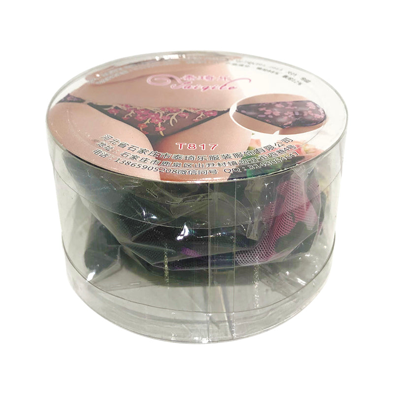 TAIQILE  T817 embroidered thong