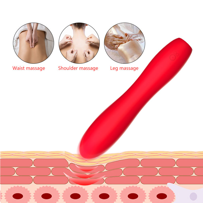 MD Kelly medical silicone 10-frequency vibrator